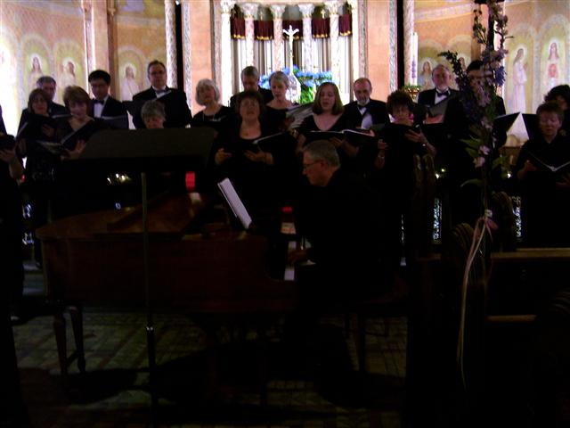 The Freudig Singers at Blessed Trinity.