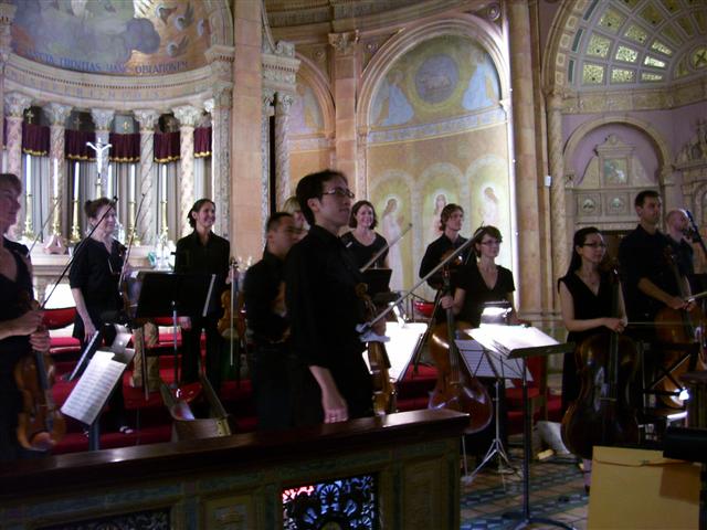 The Camerata di Sant' Antonio in concert at Blessed Trinity. Photo credit: Margaret Dick