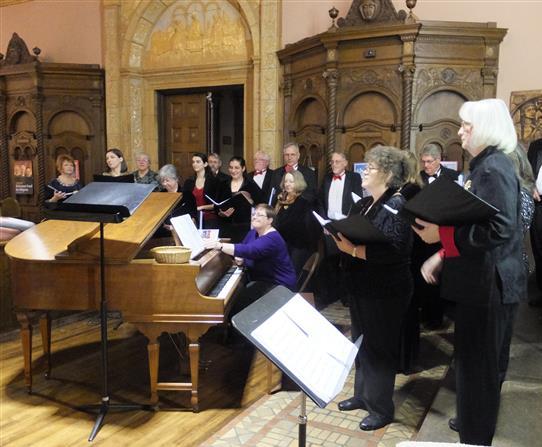 The Freudig Singers in concert at Blessed Trinity, December 6 at 3 PM.