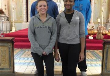 Canisius College Volunteers Aid Parish